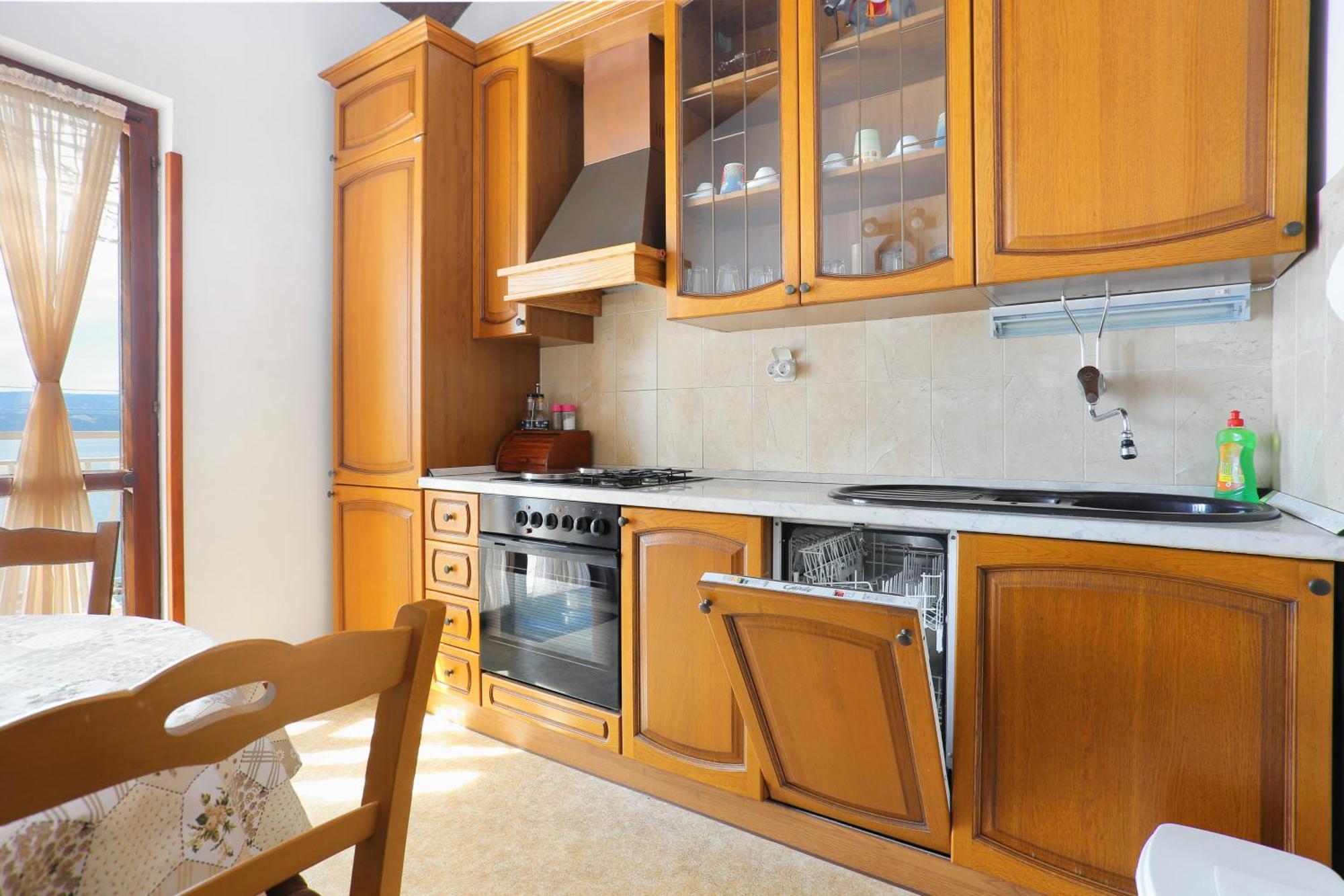 Apartments By The Sea Stanici, Omis - 1028 Tice Luaran gambar